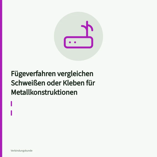 Schweißnaht an einer Metallkonstruktion mit Lichtbogen und Stahlträger. Fügeverfahren vergleichen Schweißen oder Kleben für Metallkonstruktionen