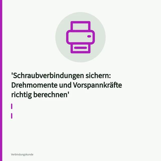 Drehmomentschlüssel zieht Sechskantschraube einer Stahlverbindung mit definiertem Drehmoment an. Schraubverbindungen sichern: Drehmomente und Vorspannkräfte richtig berechnen