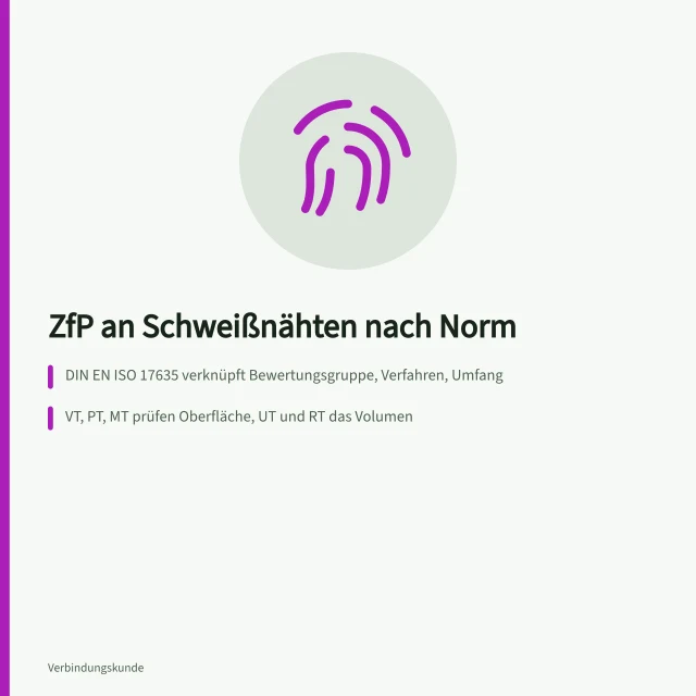 Sichtprüfung einer Schweißnaht mit Lupe und Beleuchtung. Schweißverbindungen prüfen Leitfaden für Prüfverfahren, Normen und Fehlerbewertung